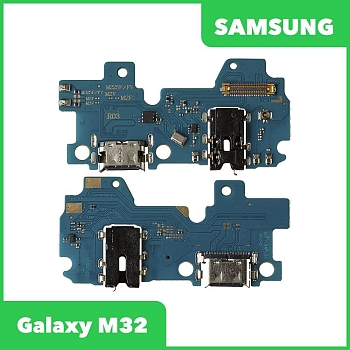 Шлейф, FLC для Samsung Galaxy M32 (M325F) плата системный разъем, микрофон