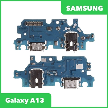 Системный разъем (разъем зарядки) для Samsung Galaxy A13 SM-A135, разъем гарнитуры и микрофон
