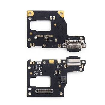 Разъем зарядки для телефона Xiaomi Mi 9 Lite, Mi A3 Lite (M1904F3BG) и микрофон