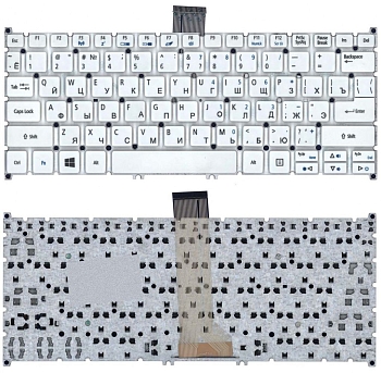 Клавиатура для ноутбука Acer Aspire V5-122P, белая