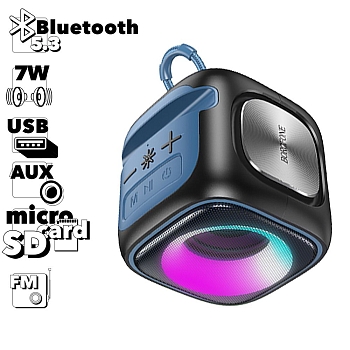 Bluetooth колонка BOROFONE BR29 Interest Sports BT 5.3, 7W, microSD/USB/FM/TWS (черная)